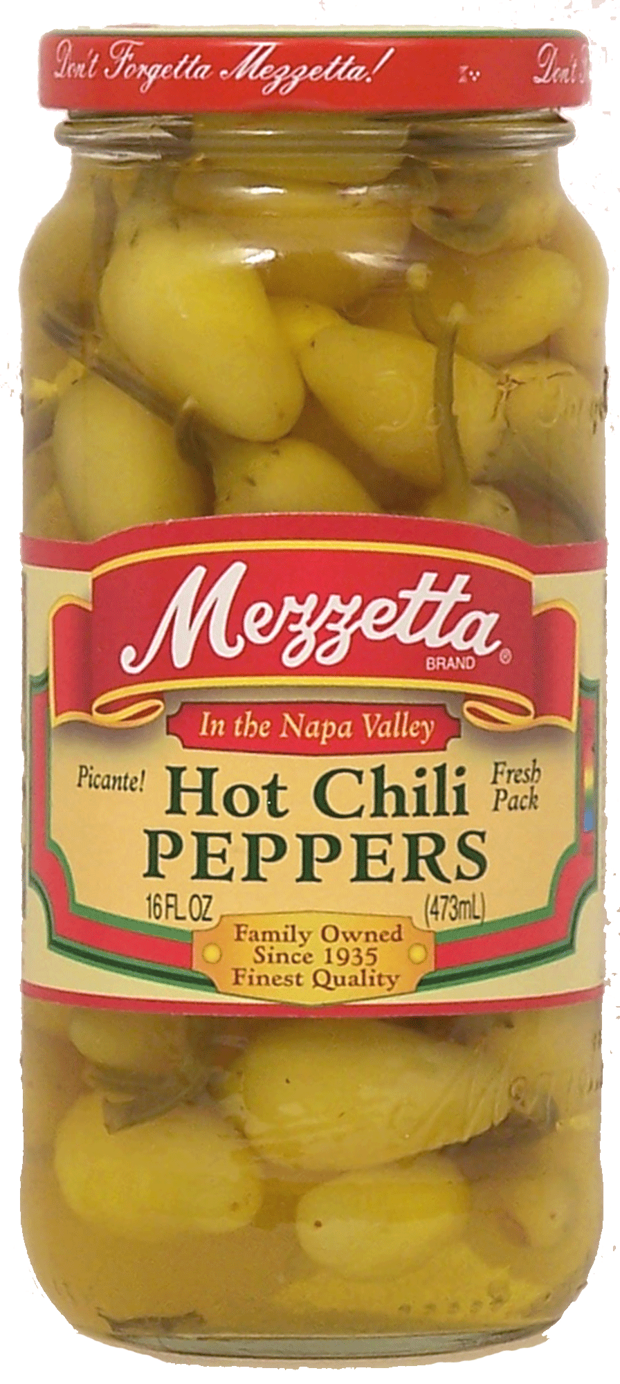 Mezzetta Fresh Pack hot chili peppers Full-Size Picture